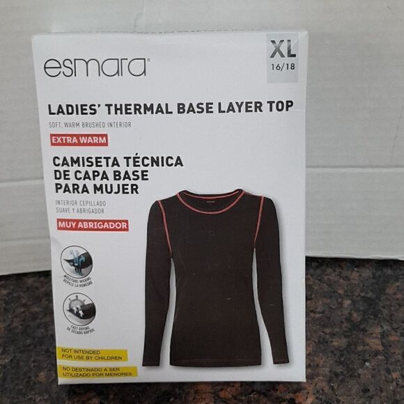 CuddlDuds Wannabee...Esmara Base Layer Top...New....Size XL (16-18) - Picture 1 of 6